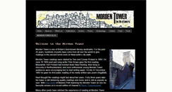 Desktop Screenshot of mordentower.org